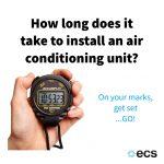 How Long Does It Take To Install An Air Conditioning Unit?